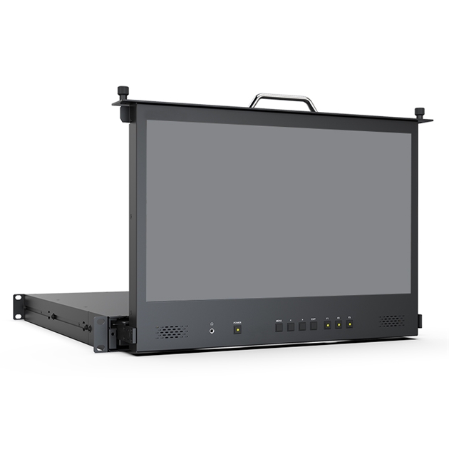 17.3 inch 1RU Pull-out Rack Mount Monitor